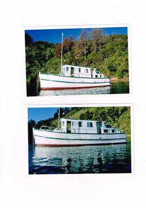 Displacement ex fishing boat